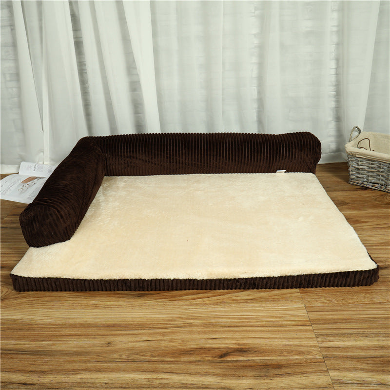 Orthopedic Pet Dog Bed — Memory Foam, Machine Washable Cover